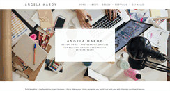 Desktop Screenshot of angelahardy.com.au